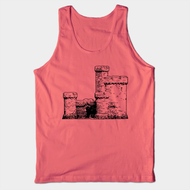 Tower of Refuge Castle Isle of Man Tank Top by tribbledesign